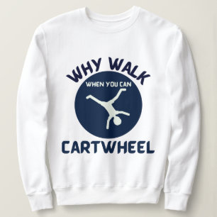 varför gå när du kan rita blått t shirt