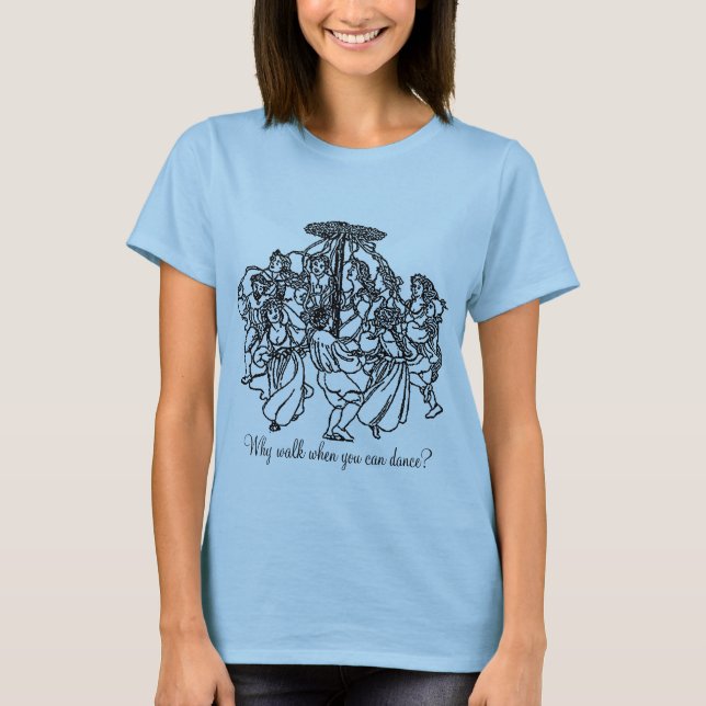 Varför gå? tee shirt (Framsida)