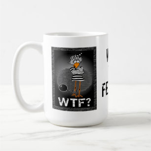 Varför grov förbrytelse? Jailbirdmugg Kaffemugg