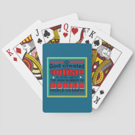 Varför Gud skapat autism? Casinokort