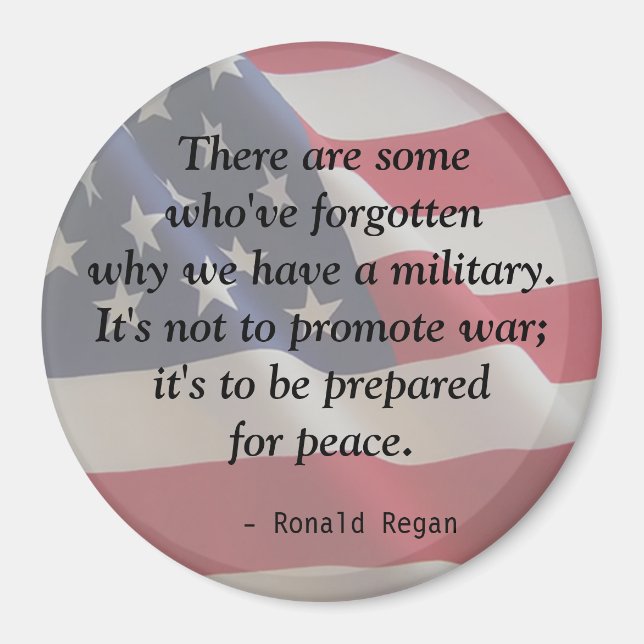 Varför har du en militär... magnet (Framsidan)