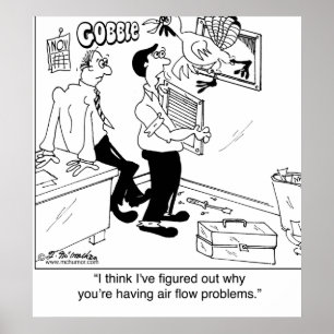 Varför har du problem med flödet i luft? poster