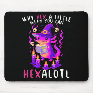 Varför hex lite när du kan hexalotl väva Axolotl Musmatta