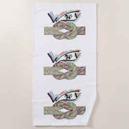 "Varför inte" är ett gränslöst Beach Towel