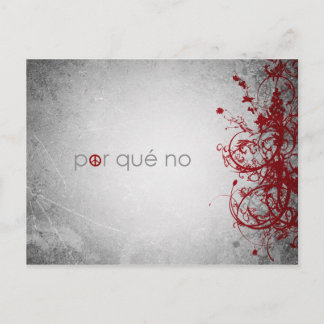 Varför inte fred - spansk vykort