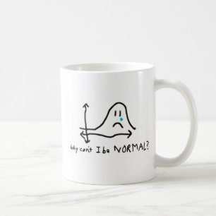 Varför inte kan jag vara det normala? kaffemugg