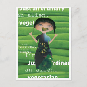 Varför inte vegetariskt vykort