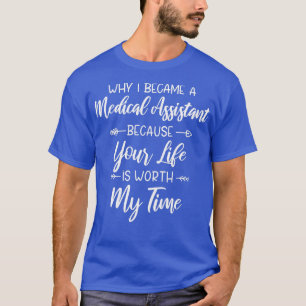varför jag blev sjuksköterska för ditt liv t shirt