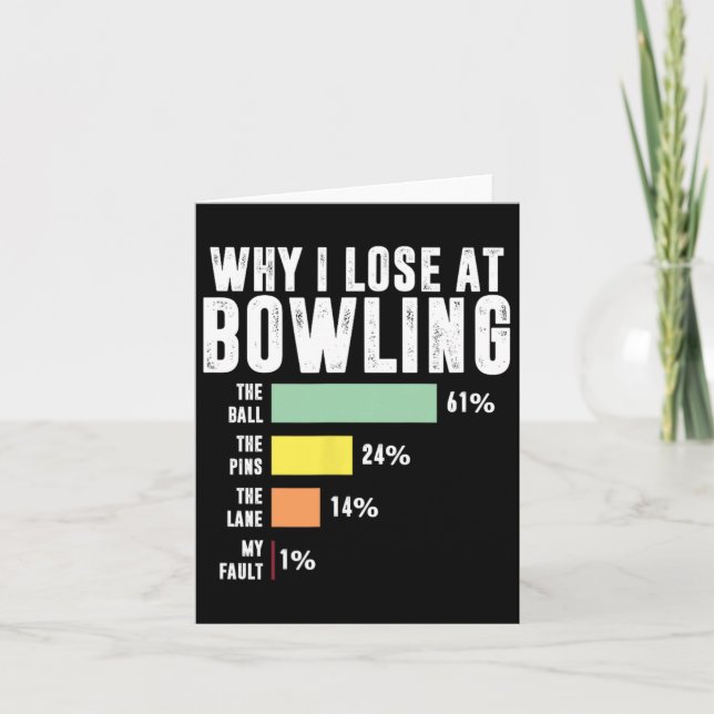 Varför jag förlorar på Bowling Kort (Framsida)