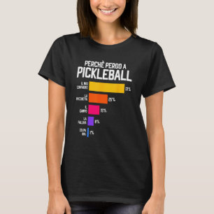 Varför jag förlorar på Pickleball Excuses Pickleba T Shirt