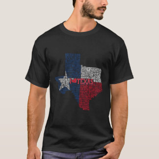 Varför jag Kärlek Texas Typografisk design T Shirt