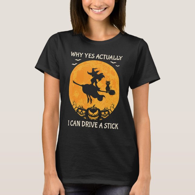 Varför kan jag köra en pennkablett? t shirt (Framsida)