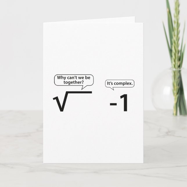 Varför kan vi inte vara tillsammans? Det är kompli Kort (Framsida)