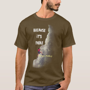 Varför klättra? - För att det är där T-Shirt