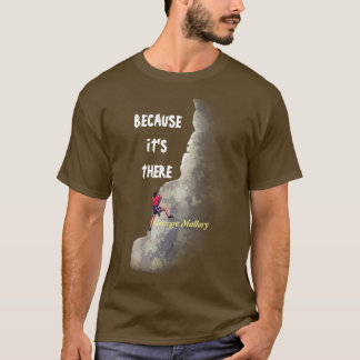 Varför klättra? - För att det är där T-Shirt