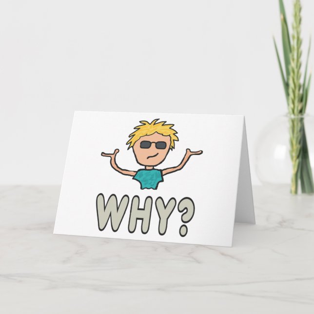 Varför? Kort (Framsida)