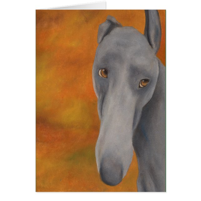 Varför Long Ansikte? a393) Hälsningskort (Framsidan)