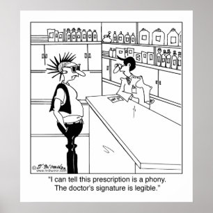 Varför Namnteckning Doktor Legibelt? Poster