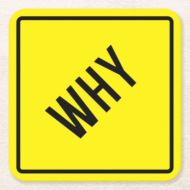 Varför Papper Underlägg (Framsidan)