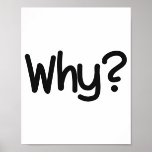 Varför? Poster
