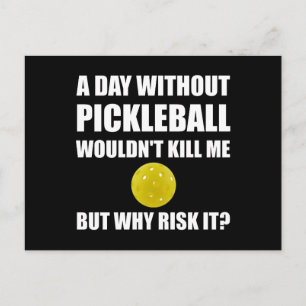 Varför riskera Pickleball Vykort