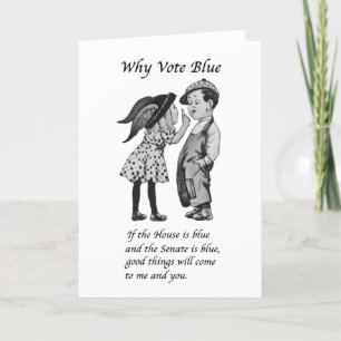 Varför rösta blått 2026 kort