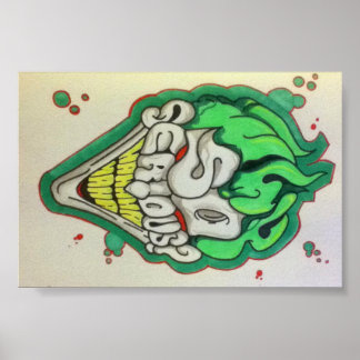 Varför så allvarligt? Joker Poster