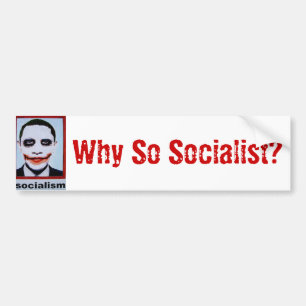 Varför så socialistiskt? bildekal