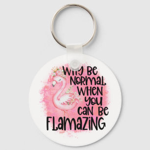 Varför ska normalt flamingo nyckelring