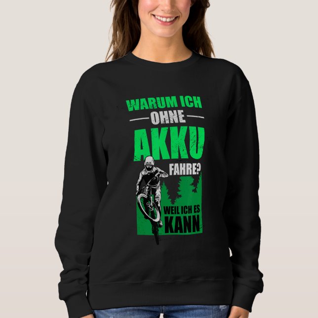 Varför utan Battery Forest Cyclist T Shirt (Framsida)