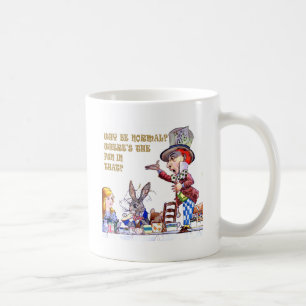 Varför var det normala? Var är roligten däri? Kaffemugg