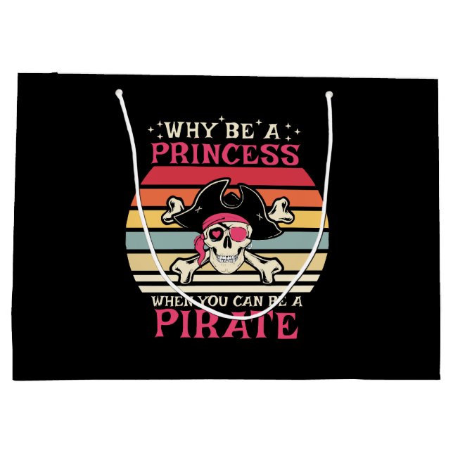 Varför vara prinsessa när du kan vara Pirat (Baksidan)