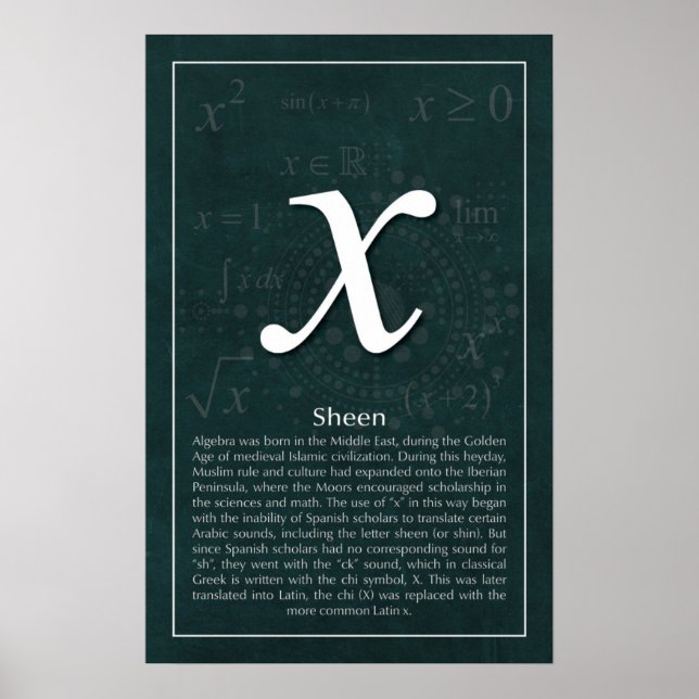 Varför X? Poster (Framsidan)