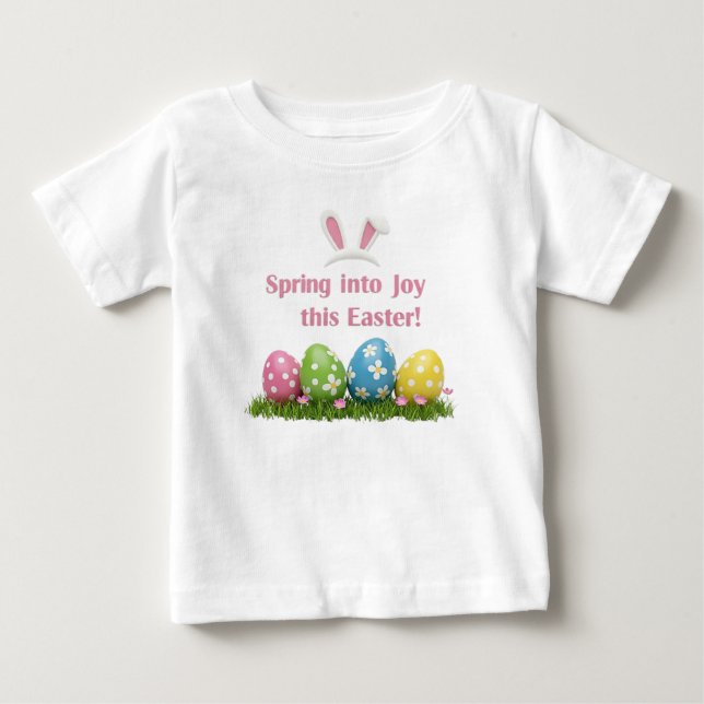 Vårfylla glädje denna påsk t shirt (Framsida)