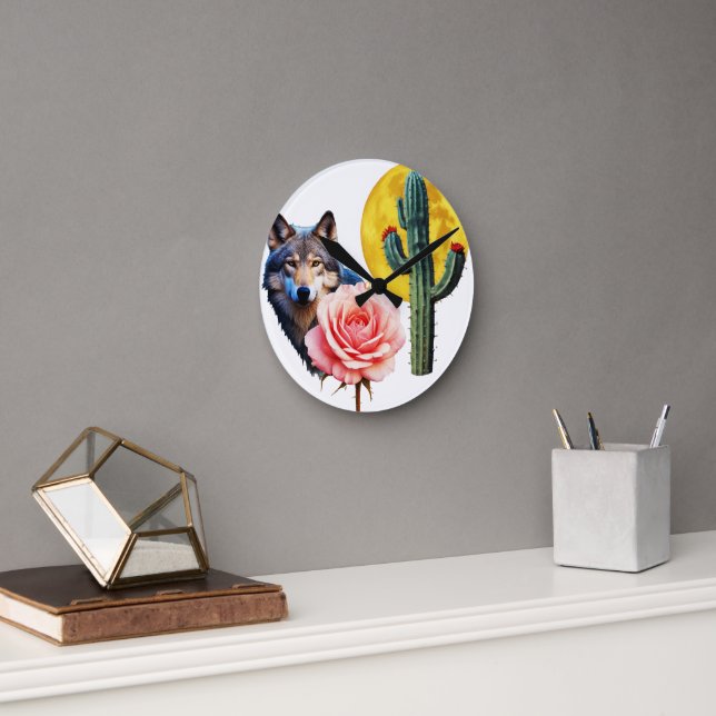 Varg14: Rund Klocka (Kontor)