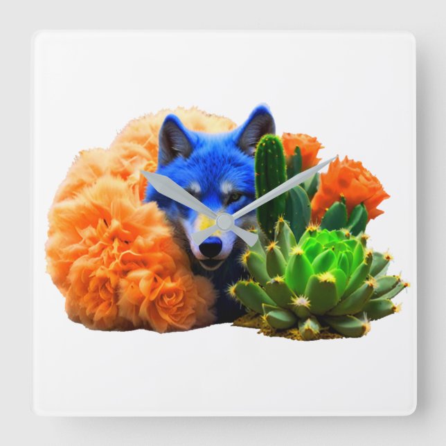 Varg22: Fyrkantig Klocka (Framsida)