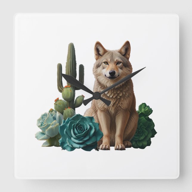 Varg 4: fyrkantig klocka (Framsida)