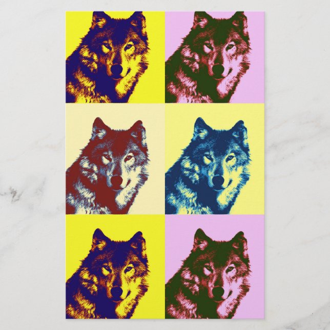 Varg 5,5x8,5-tums flygblad (Framsidan)