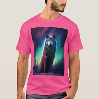Varg Alaska Northern Light Aurora Borealis T Shirt