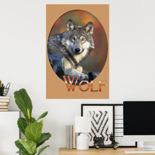 Varg Älskare Art Poster