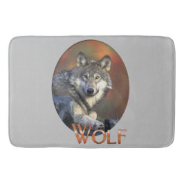 Varg Älskare Badrumsmatta