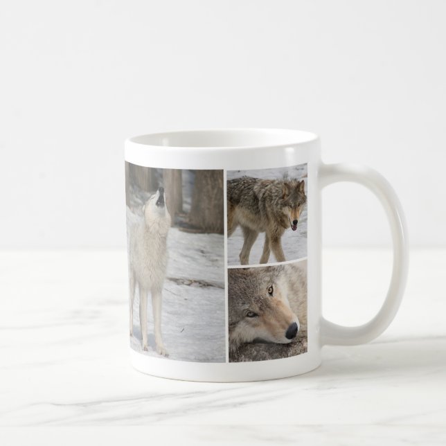 Varg Älskare-kaffe Mugg (Höger)