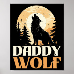 Varg Älskare Varg Pack Wolfgang Wildlife Animal Pa Poster
