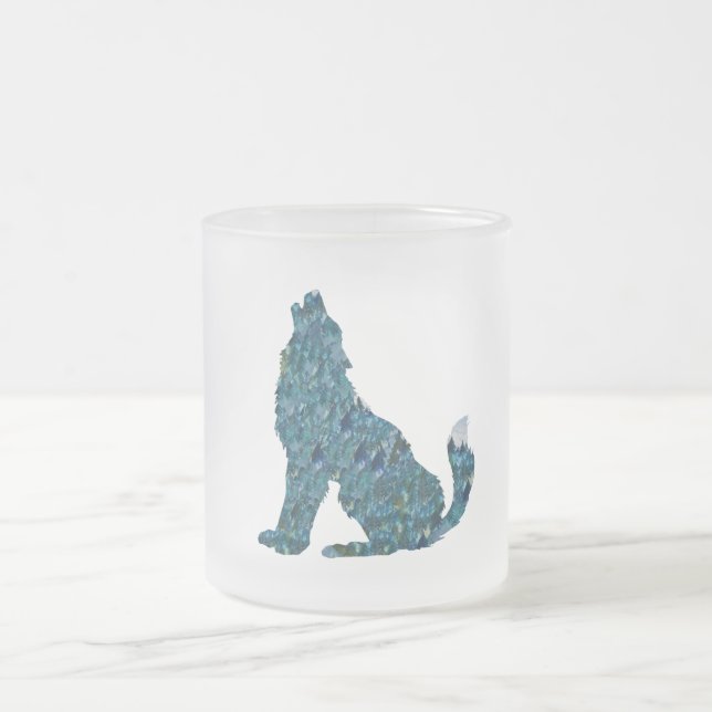 Varg Art Glass Mugg (Center)