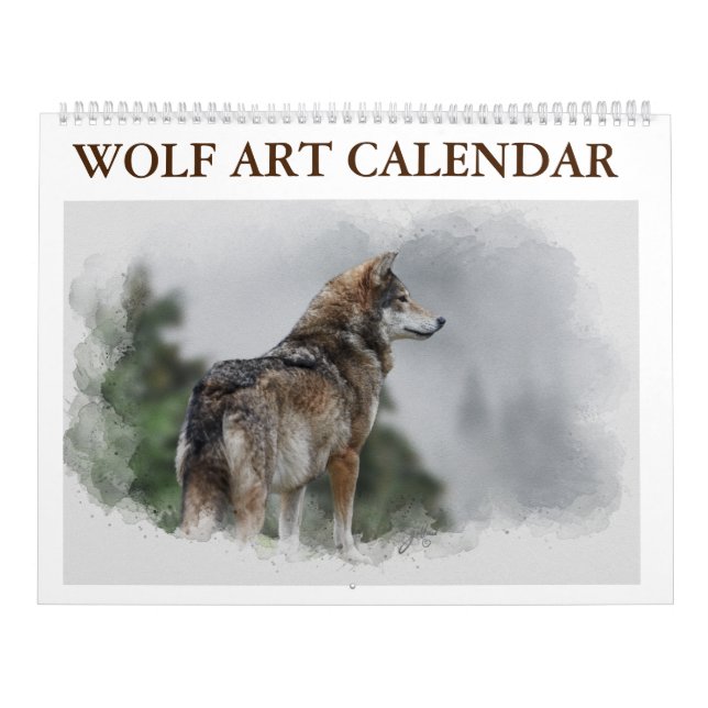 Varg Art-kalender Kalender (Omslag)