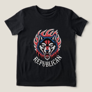 Varg av aggressiv brandsläckning, Varg, fet djur T Shirt