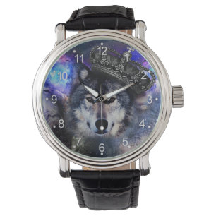 varg av djur i krona armbandsur
