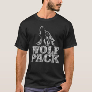 Varg av Himlar Nattens magiska Vargar i naturen T Shirt