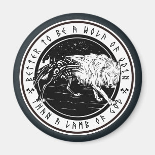 Varg av Odin Magnet