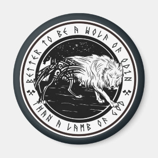 Varg av Odin Magnet